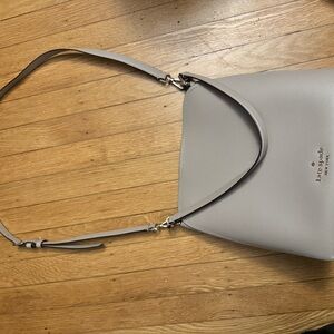 Kate Spade Light Gray Shoulder Bag